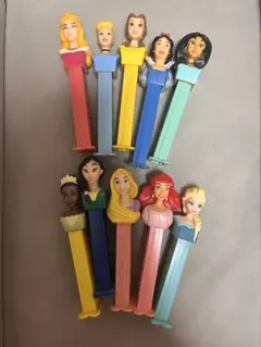 ディズニープリンセス♡ PEZ ペッツ 12本セット - メルカリ