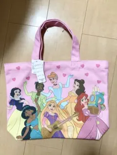 ディズニー プリンセス トートバッグ ピンク