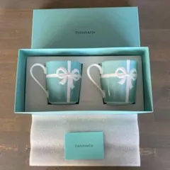 TIFFANYマグカップブルーリボンボックスマグカップボーンチャイナ 225ml