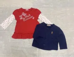 ミキハウス　ホットビスケッツ2点セット