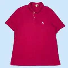 BURBERRY バーバリー ロンドン 半袖 ポロシャツ L ピンク ゴルフ