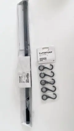 IKEA FINTORP レール57cm フック5個セットのサムネイル