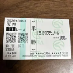 宝塚記念 クロワデュノール 現地 - メルカリ