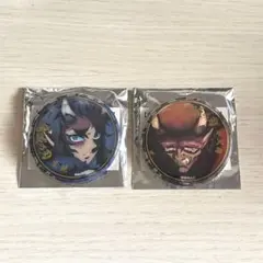 鬼滅の刃 刀鍛冶の里編 絵巻 終ノ巻 箔押し 缶バッジ　哀絶　半天狗