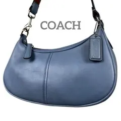 コーチ　ワンショルダーバッグ　アクセサリーポーチ　ハンドバッグ　レザー　ロゴ