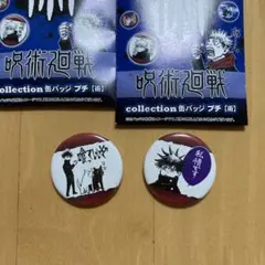 2点 伏黒 恵 コレ缶ぷち 呪術廻戦 コレクショ ン缶バッチ ぷち ジャンショ