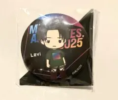 進撃の巨人 MBSアニメフェス リヴァイ 缶バッジ