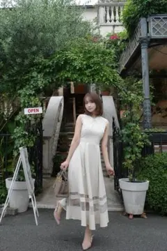 ミストレアスLace Collar Sleeveless Dress