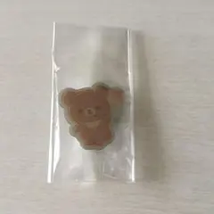 リラックマ　ロフト　特典ピンバッジ　チャイロイコグマ