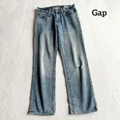 【ギャップ】ストレートデニム ダメージ (29×30) ウォッシュ加工 1969のサムネイル