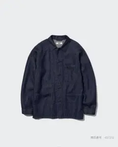 ユニクロ ユーティリティデニムジャケット (コットンリネン) セットアップ可