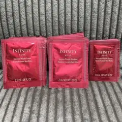 値下げインフィニティ シワ改善美容液、化粧水、乳液各10包【新品、未使用】のサムネイル