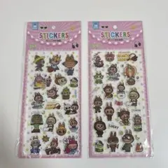 LABUBU シール2枚目セット