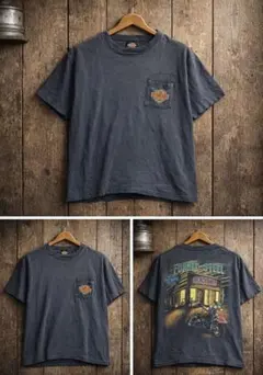 90s Harley-Davidson Tシャツ USA製 シングルステッチ