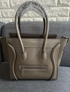 CELINE ラゲージ マイクロ トート A4可 付属品あり 人気カラー - メルカリ