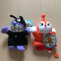 ［新品未使用］アンパンマン バイキンマン ドキンチャン ぬいぐるみ