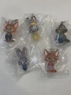 ズートピア　めじるしアクセサリー　コンプリート