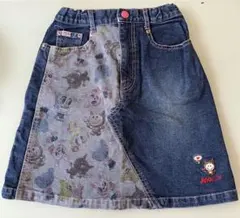 【美品】ANGEL BLUE スカート　紺　Ｍ150㎝