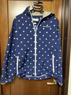 Columbia ドット柄 ジャンパー Mサイズ