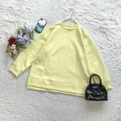 ショコラフィネローブ スウェット クルーネック シンプル F 着回し 普段着 春のサムネイル