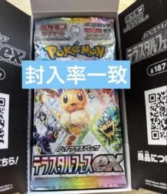 ポケモンカードゲーム テラスタルEX 封入率一致