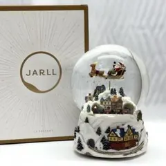JARLL スノードーム オルゴール付き 置物 クリスマス サンタクロース