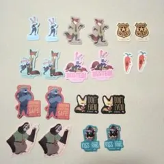 ズートピア フレークシールおすそ分け 20枚セット