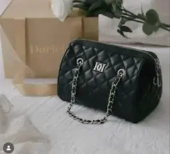 Darich ダーリッチ ノベルティ キルティングミニボストンバッグ