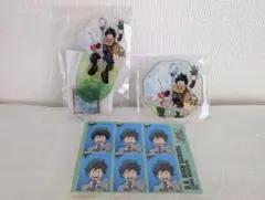 オープンスクール 緑谷出久 クリームソーダ アクリルスタンド　コースター　シール