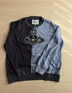 Vivienne Westwood 半分色分けデザイン トレーナー 50