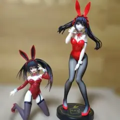 よ*こ様 デートアライブ 時崎狂三 バニー フィギュア2体　美品箱入り