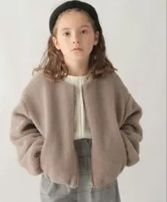 美品 GLOBAL WORK ボアジャケット 100㎝