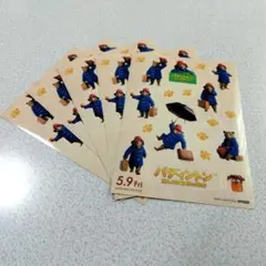 パディントン 消えた黄金郷の秘密 ステッカー 5枚