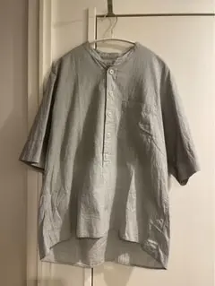 mhl バンドカラー　シャツ