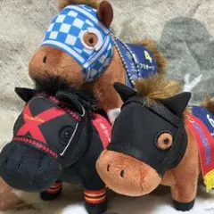 サラブレッドコレクション　マスコットボールチェーン28 3体