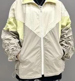 美品 DOUBLE NAMEナイロンジャケット ルーズフィット　ユニセックス