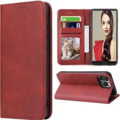 iPhone14 Pro Max ケース 手帳型 カバー PUレザー カード入れ