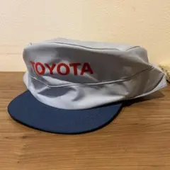 《昭和レトロ》 TOYOTA ブルー ワークキャップのサムネイル