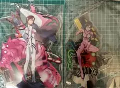 エヴァンゲリオン 一番くじ　マリ 8号機 アクリルスタンド 2種セット