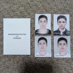 SEVENTEEN バーノン　証明写真　成分エディター　vernon