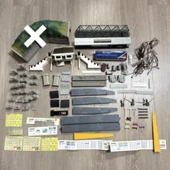TOMIX プラットフォーム　陸橋　駅　踏切　フィーダー　シール　まとめ売りのサムネイル