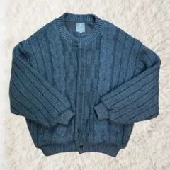 SIMPLE LIFE G-LINE カーディガン　　XL ダークブルー　メンズ