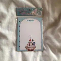 パペットスンスン シール帳 シール台紙