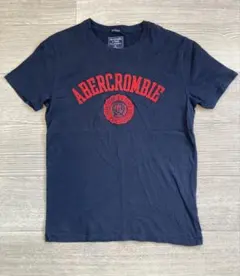 Abercrombie & Fitch アバクロ　ネイビー Tシャツ XS