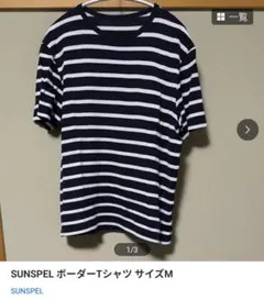 2025年最新】SUNSPEL 柄・デザイン：ボーダー メンズ Tシャツの人気