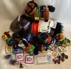 サラブレッドコレクション 競馬 グッズ マスコット ぬいぐるみ まとめ売り 大量