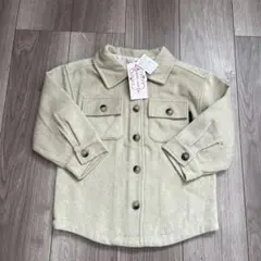 KARAMELL KAKA 長袖　シャツ　フリース ジャケット ベージュ　110