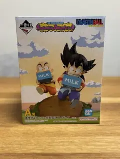ドラゴンボール 一番くじ A賞 孫悟空&クリリン牛乳配達フィギュア