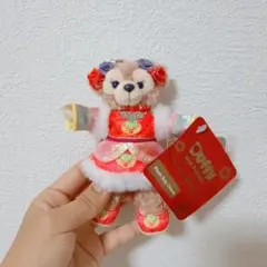 【即発送☆正規品】シェリーメイ　旧正月　ぬいぐるみキーチェーン　香港ディズニー