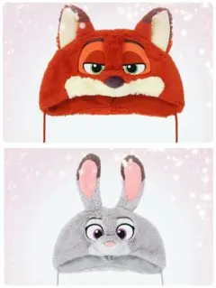 〘新品未使用〙ディズニー ファンキャップ ジュディ ーニック 2点セット